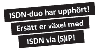 ISDN via SIP